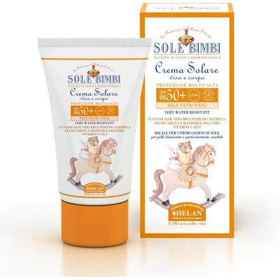 Helan SPF 50+ Kids Sunscreen Cream - High UVA/UVB Protection Helan SPF 50+ Kids Sunscreen Cream - High UVA/UVB Protection