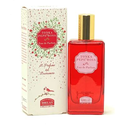 Helan Tonka & Pepe Rosa Eau De Parfum - Blumig & Würzig - 50ml Helan Tonka & Pepe Rosa Eau De Parfum - Blumig & Würzig - 50ml