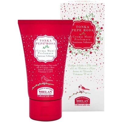 Helan Helan Crème Mains Tonka & Pepe Rose - Parfumée Hydratante Helan Helan Crème Mains Tonka & Pepe Rose - Parfumée Hydratante