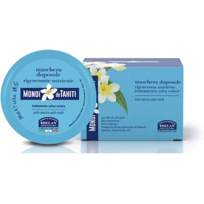 Helan Monoi De Tahiti Hårmask - Efter Sol - 200ml Helan Monoi De Tahiti Hårmask - Efter Sol - 200ml
