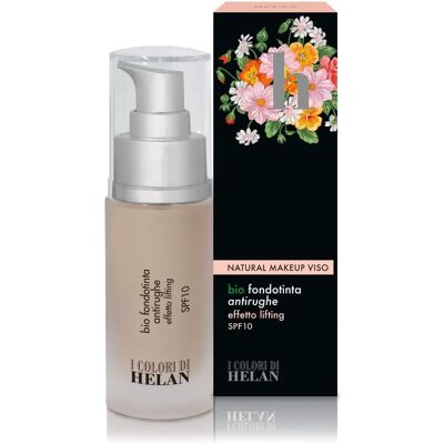 Helan Bio Foundation - Anti-Aging, SPF10, Cardamomo - Foundation Helan Bio Foundation - Anti-Aging, SPF10, Cardamomo - Foundation