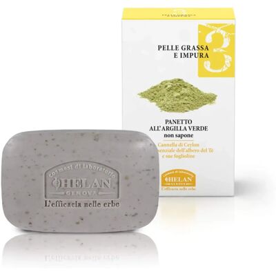 Helan Zöld Agyagos Arcmosópala - Facial Cleansing Bar Helan Zöld Agyagos Arcmosópala - Facial Cleansing Bar