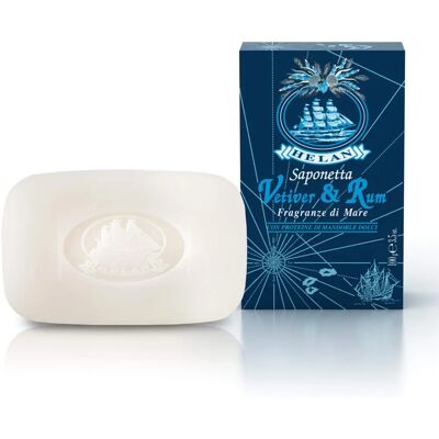 Savon Naturel Vetiver & Rhum Helan - Savon Savon Naturel Vetiver & Rhum Helan - Savon
