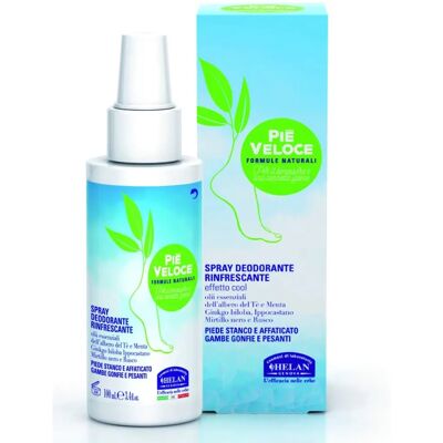 Helan Cosmesi Pié Veloce Spray Déodorant Rafraîchissant 100ml Helan Cosmesi Pié Veloce Spray Déodorant Rafraîchissant 100ml