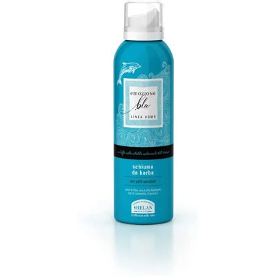 Helan Emozione Blu Schiuma da Barba - Pelle sensibile - 200ml - Schiuma da Barba Helan Emozione Blu Schiuma da Barba - Pelle sensibile - 200ml - Schiuma da Barba