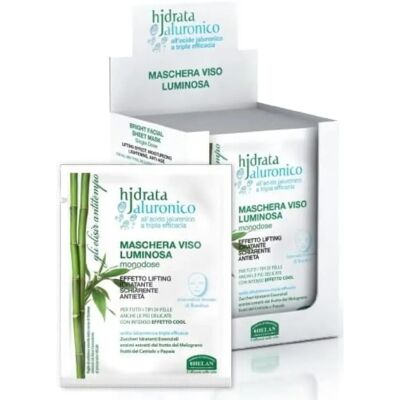 Mascarilla Facial Brillante Hjdrata de Helan - Mascarilla Facial Mascarilla Facial Brillante Hjdrata de Helan - Mascarilla Facial