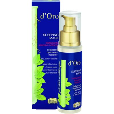 Helan Cosmesi Srl Masque de sommeil Elixir Antitempo D'oro - Rénovation nocturne Helan Cosmesi Srl Masque de sommeil Elixir Antitempo D'oro - Rénovation nocturne