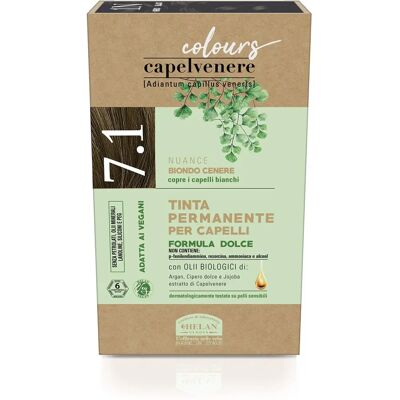 Helan Cosmesi Srl Capelvenere Colori Tinta Capelli 7,1N Biondo Cenere - Tinta Capelli Helan Cosmesi Srl Capelvenere Colori Tinta Capelli 7,1N Biondo Cenere - Tinta Capelli