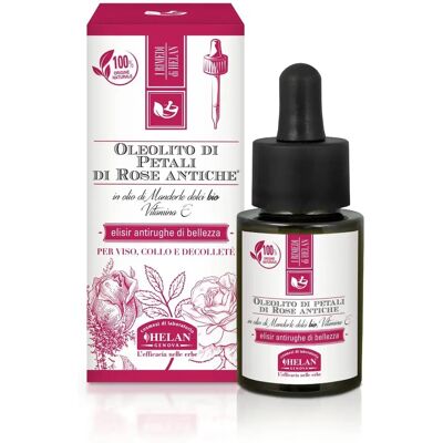 Helan Cosmesi SRL Huile de pétales de rose - Huile soin 15ml Helan Cosmesi SRL Huile de pétales de rose - Huile soin 15ml