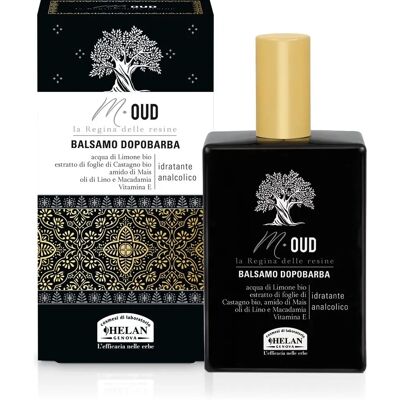Helan M-Oud Aftershave Balm - Hydrating, Organic Castanetree Extract Helan M-Oud Aftershave Balm - Hydrating, Organic Castanetree Extract