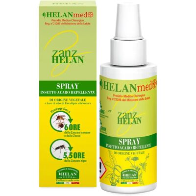 Helan Zanzhelan Spray Repellente Insetti - Protezione Naturale 100ml Helan Zanzhelan Spray Repellente Insetti - Protezione Naturale 100ml