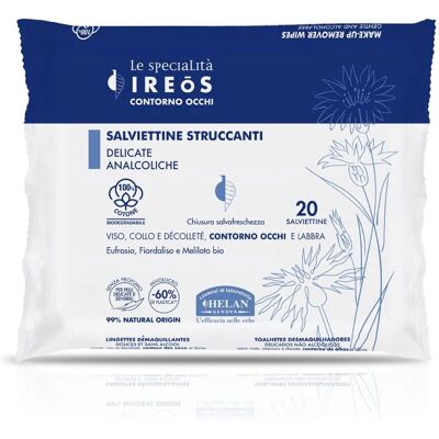 Lingettes Visage Ireos de Helan - Sensibles, Naturelles, Voyage Lingettes Visage Ireos de Helan - Sensibles, Naturelles, Voyage
