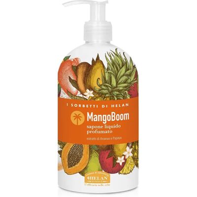 Helan MangoBoom Liquid Soap - Fragrant & Sensitive Skin Friendly Helan MangoBoom Liquid Soap - Fragrant & Sensitive Skin Friendly
