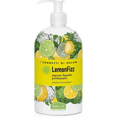 Helan Lemonfizz Liquid Soap - Sensitive Skin - 500ml Helan Lemonfizz Liquid Soap - Sensitive Skin - 500ml
