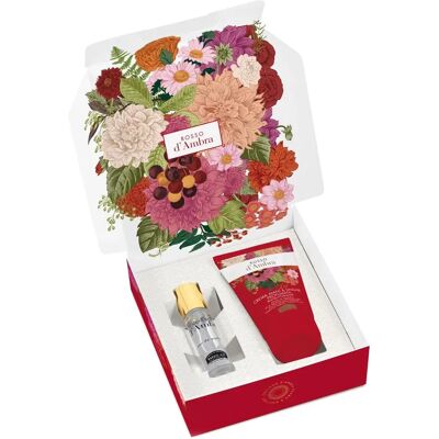 Helan Rosso d'ambra - Set de Perfume y Crema de Manos Helan Rosso d'ambra - Set de Perfume y Crema de Manos