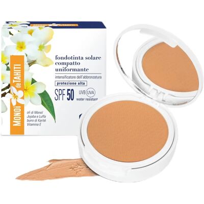 Helan Monoi de Tahiti Fondotinta Compatto SPF50 Helan Monoi de Tahiti Fondotinta Compatto SPF50