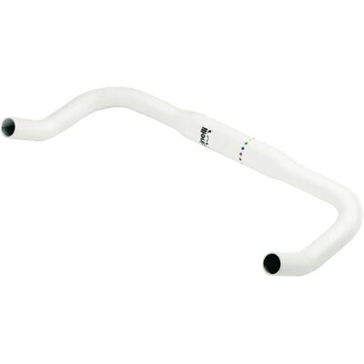 Guidon Cinelli Lola Blanc Mat - Handlebar - Publicité Guidon Cinelli Lola Blanc Mat - Handlebar - Publicité