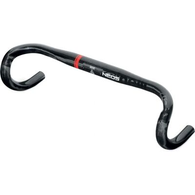 Guidon de Route en Carbone Neos de Cinelli - 40cm Noir - Guidon Drop - Publicité Guidon de Route en Carbone Neos de Cinelli - 40cm Noir - Guidon Drop - Publicité
