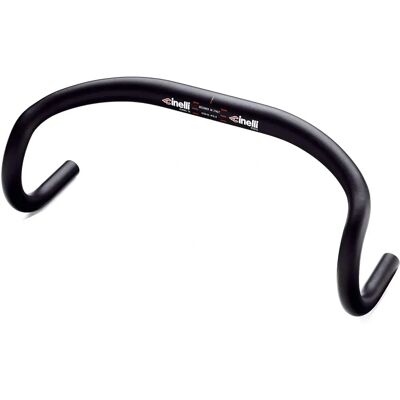 Cinelli Pista Track Lenker - 42cm Schwarz - Drop Cinelli Pista Track Lenker - 42cm Schwarz - Drop