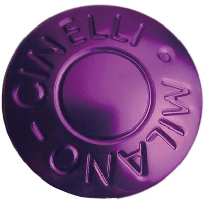 Cinelli Milano Alloy Road Bar End Plugs - Purple - Road Bike Accessories Cinelli Milano Alloy Road Bar End Plugs - Purple - Road Bike Accessories