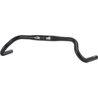 Cinelli Manillar Largo - 560 mm, Black - Handlebar for Road Bikes Cinelli Manillar Largo - 560 mm, Black - Handlebar for Road Bikes