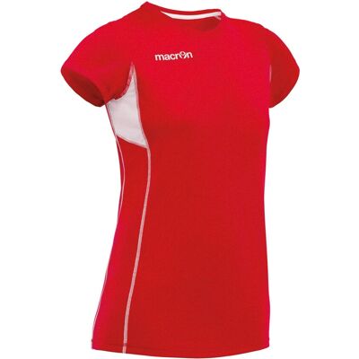 T-shirt de fitness pour femme MACRON Agnes Rouge - T-Shirt - Publicité T-shirt de fitness pour femme MACRON Agnes Rouge - T-Shirt - Publicité