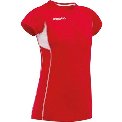 MACRON Agnes T-shirt femme pour fitness rouge - T-Shirt - Publicité MACRON Agnes T-shirt femme pour fitness rouge - T-Shirt - Publicité