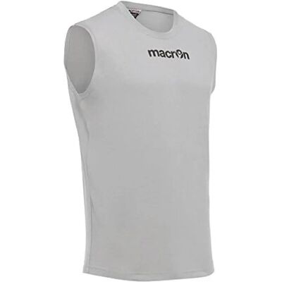 MACRON MP 151 Maglietta slim fit grigia - Abbigliamento sportivo MACRON MP 151 Maglietta slim fit grigia - Abbigliamento sportivo