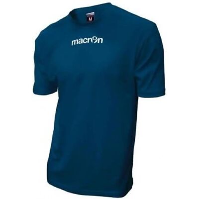 MACRON Mp 151 Blau Heren T-Shirt - T-Shirt MACRON Mp 151 Blau Heren T-Shirt - T-Shirt