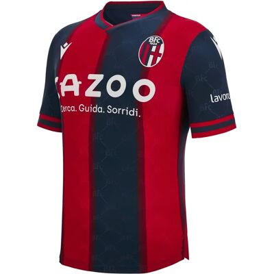 Macron Bologna 2022-2023 Maillot Domicile Rouge Moyen - Maillot de Football Macron Bologna 2022-2023 Maillot Domicile Rouge Moyen - Maillot de Football