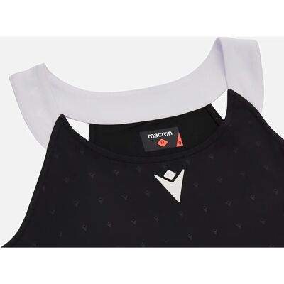 Robe de Padel MACRON Lucilla Blanc/Noir - Robe de Padel - Publicité Robe de Padel MACRON Lucilla Blanc/Noir - Robe de Padel - Publicité