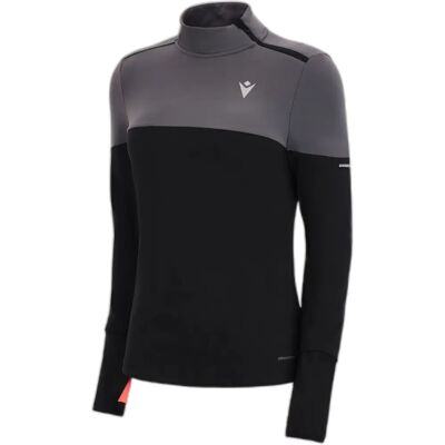 Macron DELIA 1/4 ZIP - Trui - zwart/grijs Macron DELIA 1/4 ZIP - Trui - zwart/grijs