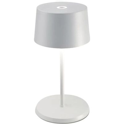 Zafferano Olivia Mini Pro Uppladdningsbar Vit Lampa - Lampa Zafferano Olivia Mini Pro Uppladdningsbar Vit Lampa - Lampa