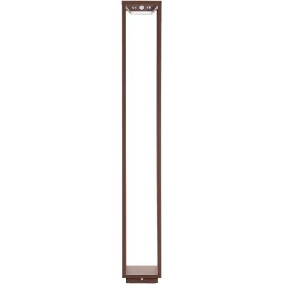 Zafferano Lanterna Led Solare Corten 100cm 2.2W IP54 Zafferano Lanterna Led Solare Corten 100cm 2.2W IP54