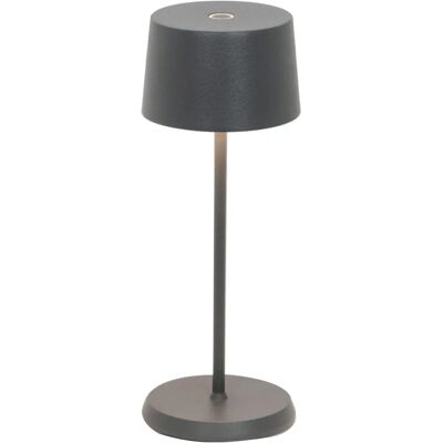 ZAFFERANO - Olivia Pro Micro - Gray - Rechargeable - LED lamp ZAFFERANO - Olivia Pro Micro - Gray - Rechargeable - LED lamp