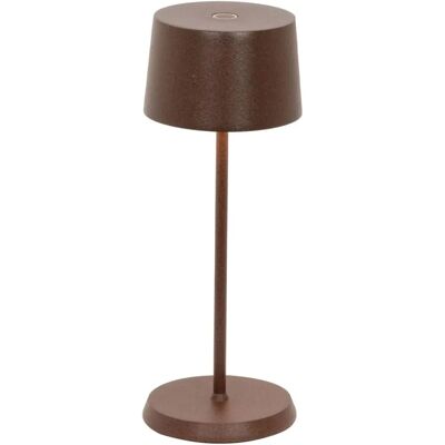 Lampe de Table Olivia Micro Rechargeable et Dimmable de Zafferano - Éclairage Lampe de Table Olivia Micro Rechargeable et Dimmable de Zafferano - Éclairage