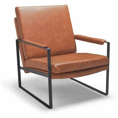 Frankystar Bradford Sillón de Cuero Sintético Vintage - Estilo Retro Frankystar Bradford Sillón de Cuero Sintético Vintage - Estilo Retro