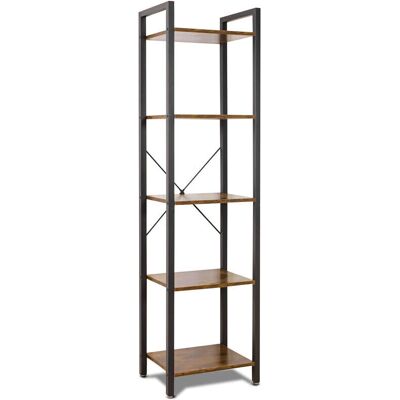 Frankystar Wabi - Estantería industrial de 5 niveles Frankystar Wabi - Estantería industrial de 5 niveles