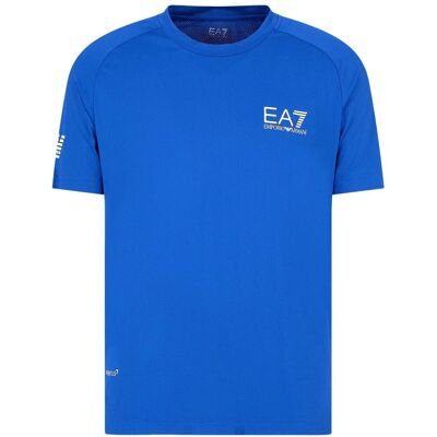 EA7 Camiseta de poliéster transpirable Ventus7 azul - Camiseta EA7 Camiseta de poliéster transpirable Ventus7 azul - Camiseta