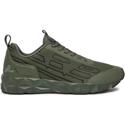 EA7 X8X154_XK357 Sneakers - Casual, Groen, Lichtgewicht EA7 X8X154_XK357 Sneakers - Casual, Groen, Lichtgewicht