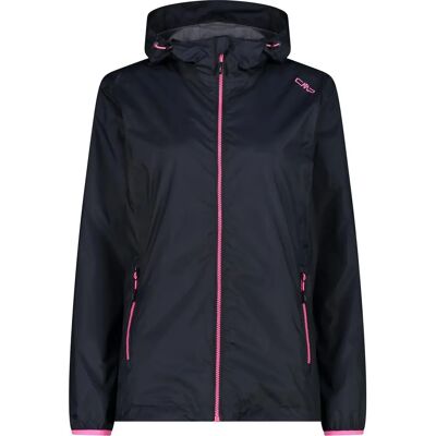 Cmp Damen wasserdichte Regenjacke mit fester Kapuze - Jacke Cmp Damen wasserdichte Regenjacke mit fester Kapuze - Jacke