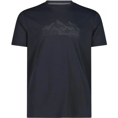 T-shirt CMP Logo à Manches Courtes - Respirant, UV, Séchage Rapide T-shirt CMP Logo à Manches Courtes - Respirant, UV, Séchage Rapide