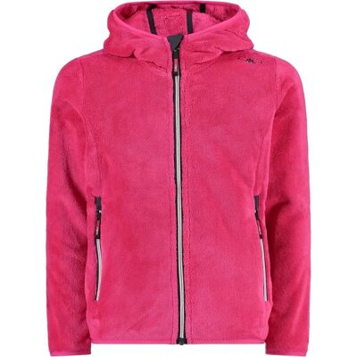 Veste en polaire rose CMP haute loft pour filles - Veste Veste en polaire rose CMP haute loft pour filles - Veste