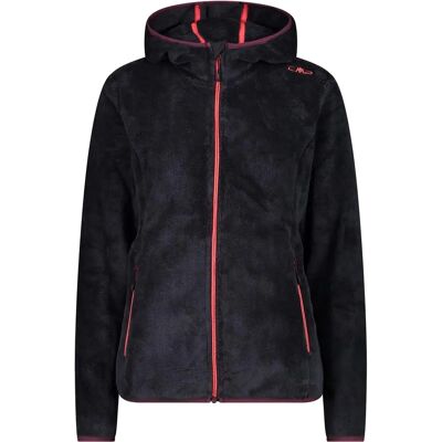 CMP Damen Unterjacke WOMAN JACKET FIX HOOD - Grau - 34 CMP Damen Unterjacke WOMAN JACKET FIX HOOD - Grau - 34