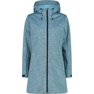 CMP Blue Model 46 Waterproof Softshell Jacket with Hood CMP Blue Model 46 Waterproof Softshell Jacket with Hood
