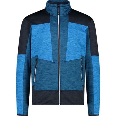 Veste CMP Homme Melange Grid Tech - Sportive Fleece - Publicité Veste CMP Homme Melange Grid Tech - Sportive Fleece - Publicité