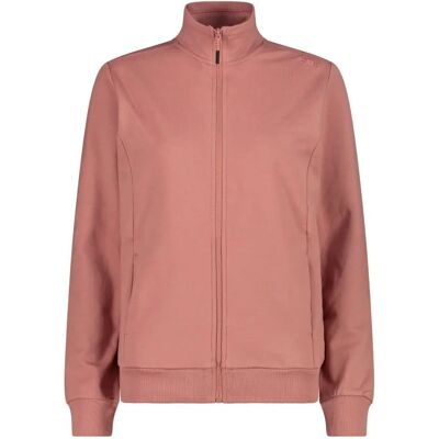 Veste femme CMP - Sweat-shirt en coton avec poches - Publicité Veste femme CMP - Sweat-shirt en coton avec poches - Publicité