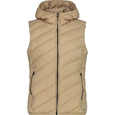 CMP Beige Vest Removable Hood 3M Thinsulate - vest CMP Beige Vest Removable Hood 3M Thinsulate - vest