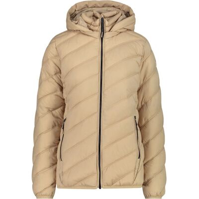 CMP Brown Woman Jacket - Outdoor, Hood, Snaps - Jacket CMP Brown Woman Jacket - Outdoor, Hood, Snaps - Jacket