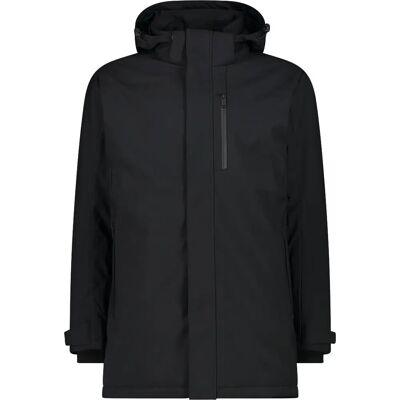 CMP Black (Nero) Snaps Hood Jacket Men - Waterproof & Breathable - Jacket CMP Black (Nero) Snaps Hood Jacket Men - Waterproof & Breathable - Jacket
